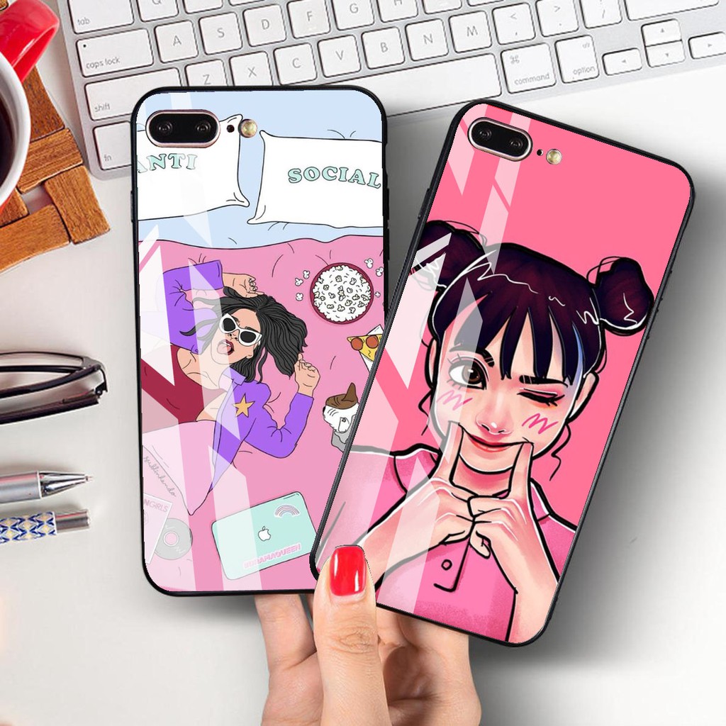 [K19] SoftCase Glass Girl For All Type