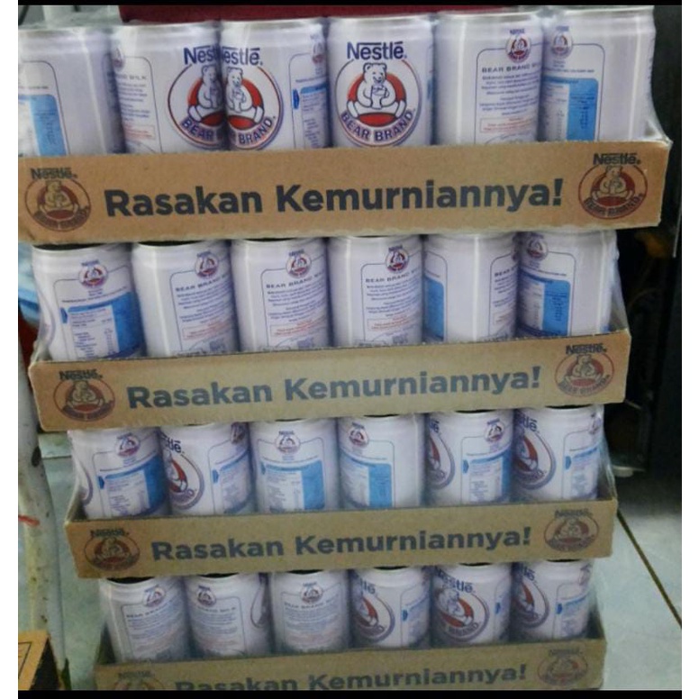 susu beruang bear brand 189ml isi 30 kaleng/karton