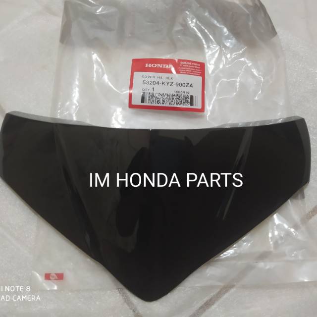 Visor batok depan Honda Supra x 125 helm in original