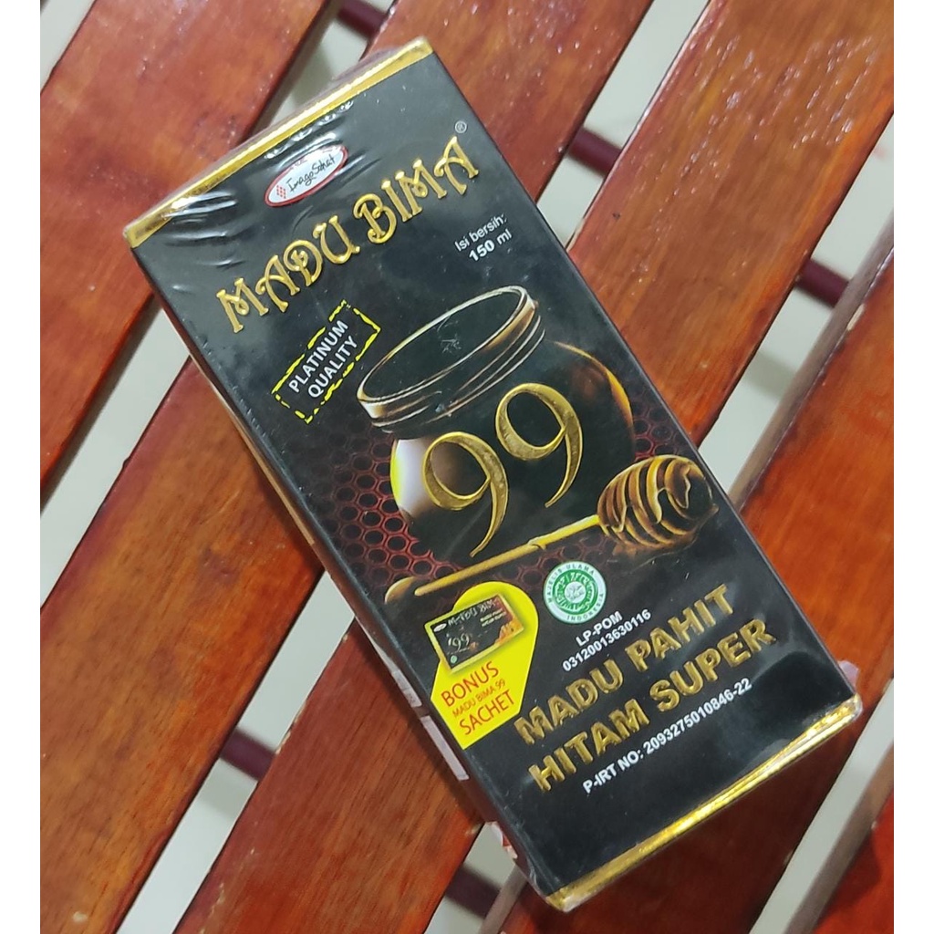 Madu Bima 99 150 ML / Madu Hitam Pahit Super