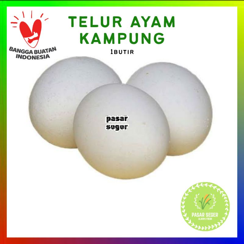 

Telur Ayam Kampung mentah /butir