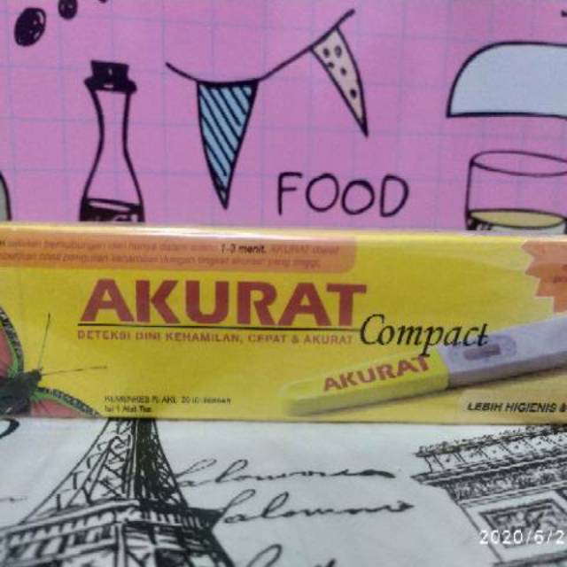 Akurat Compact Alat Tes Kehamilan