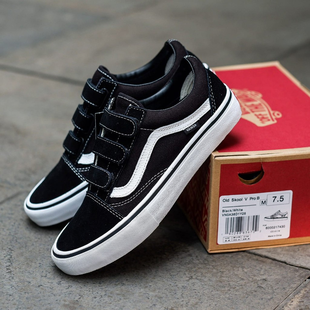 [BNIB] SNEAKERS VANS OLDSKOOL VELCRO PRO BW-2