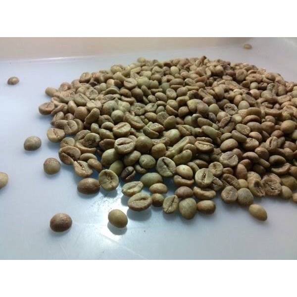 

(BISA COD) Green Bean Robusta Grade A 1Kg/ Biji Kopi Robusta Grade A 1Kg - 8mm