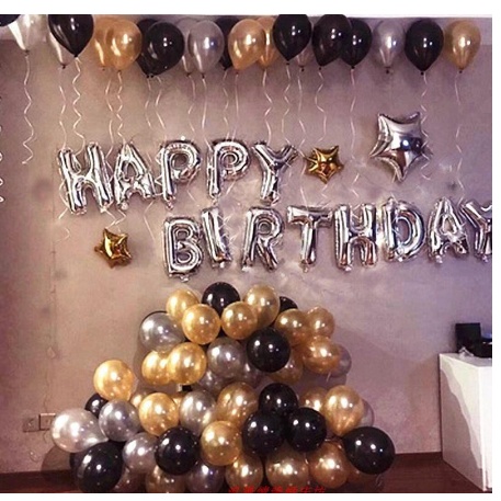 Paket dekorasi Happy birthday set