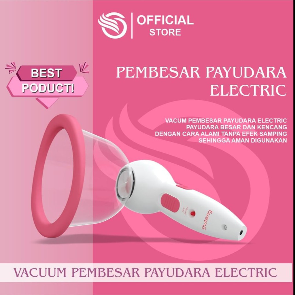 ORIGINAL Vacum Elektrik Alat Pembesar Payudara pembesar susu/dada Breast Pengencangan PayudarA
