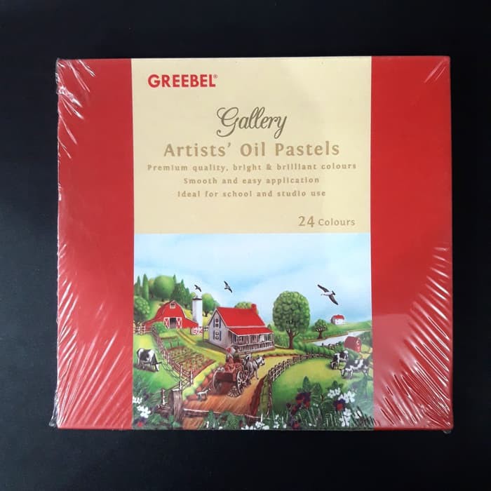 GREEBEL Artists 24 Oil Pastels Artist Crayon Pastel Artis 24c