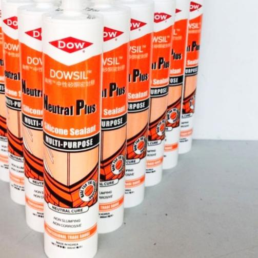 

◌ Lem Dowsil Netral Plus/Silicone Sealant DOWSIL Neutral Plus/Lem Dowsil - BLACK ✿