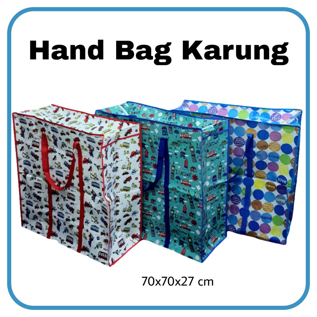 

MJ Hand Bag Karung 70x27x70/Goodie Bag/Tas Serbaguna/Tas Tenteng