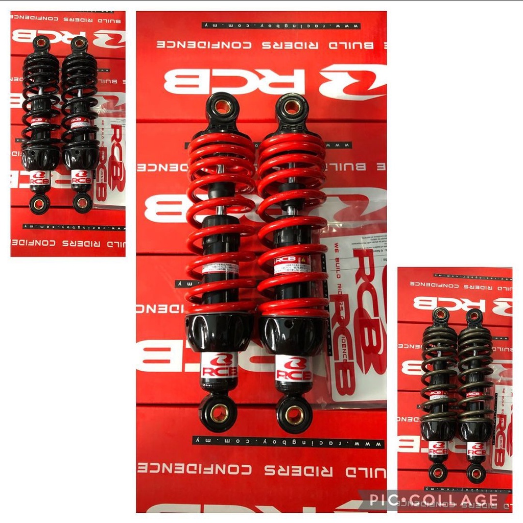 READY SHOCK RCB NON TABUNG DTG UKURAN 275MM JUPITER FIZR VEGA SLEEP ENGINE ORIGINAL