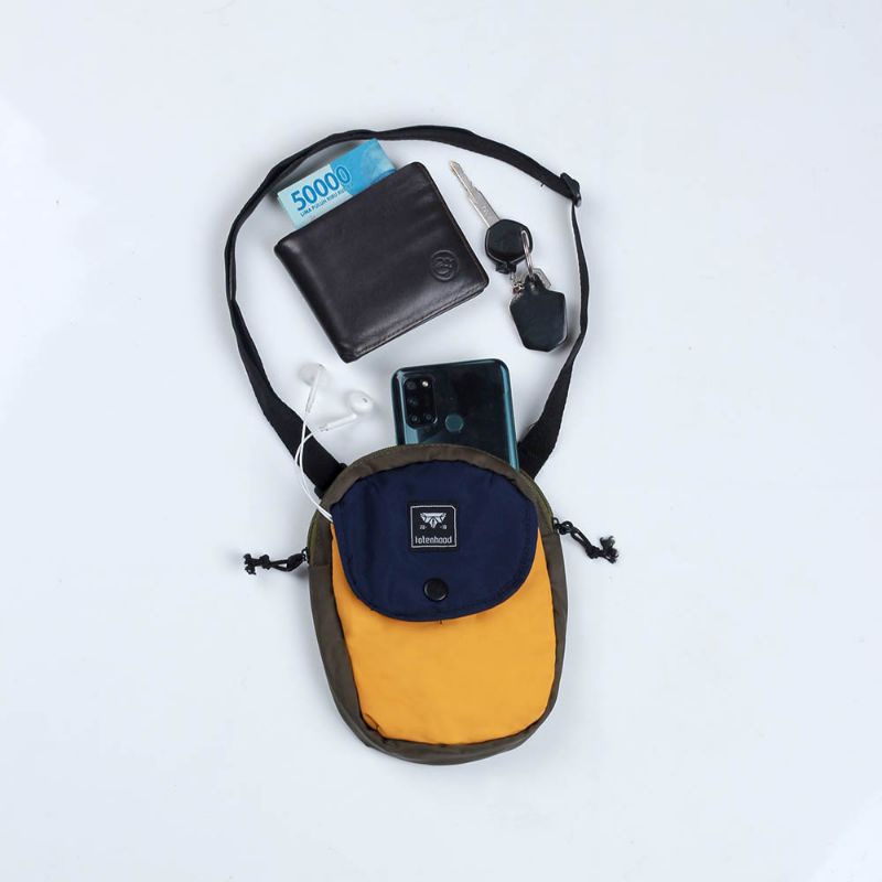 Tas Selempang Pria Original Branded 100% Casual Distro Premium Bahan Taslan Totenhood
