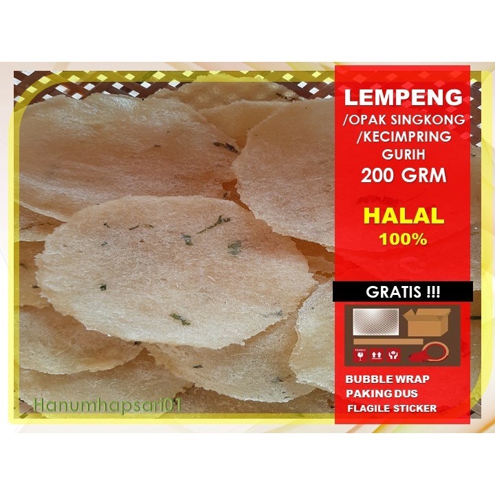 

OPAK SINGKONG/KECIMPRING/LEMPENG GURIH 200 Gr oleh-oleh khas Gunungkidul Yogyakarta