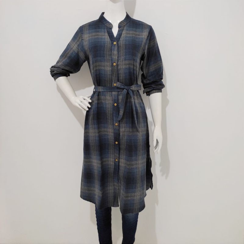 LONG TUNIK WANITA ALLYZZIA BRANDED ORIGINAL MURAH LGTNKALLYZ2118