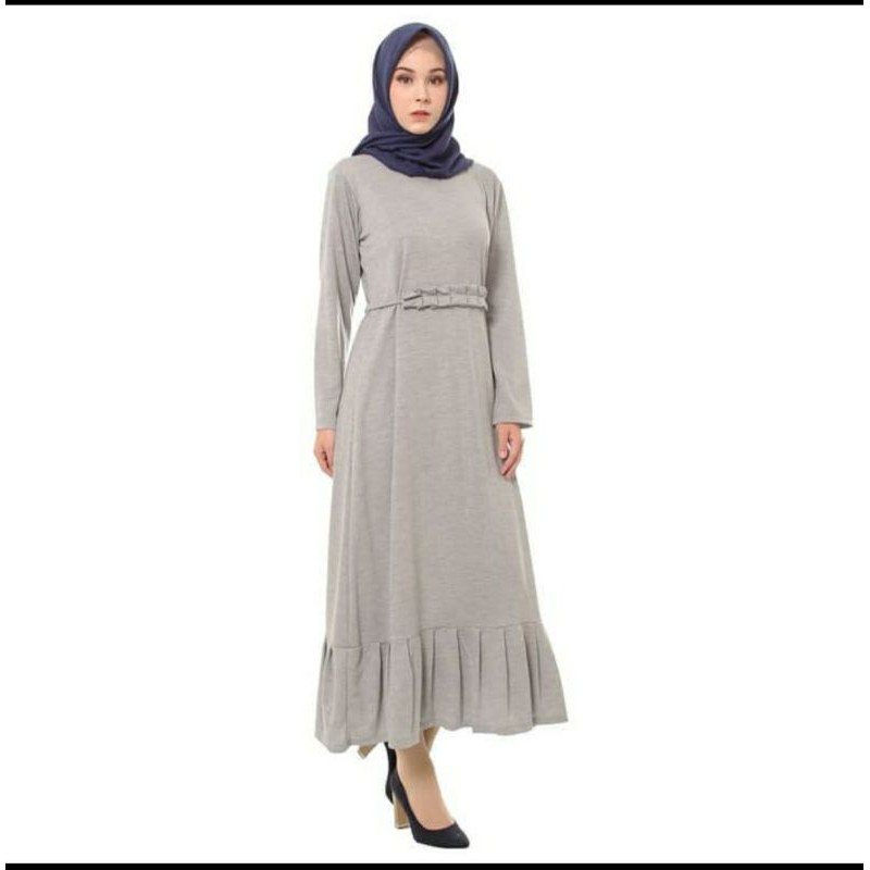 Mybamus Berly Plit Dress Grey
