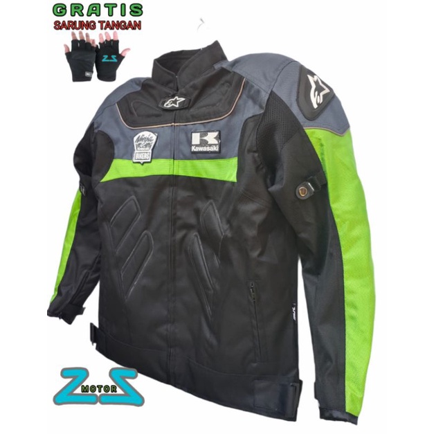 jaket touring kawasaki ninja