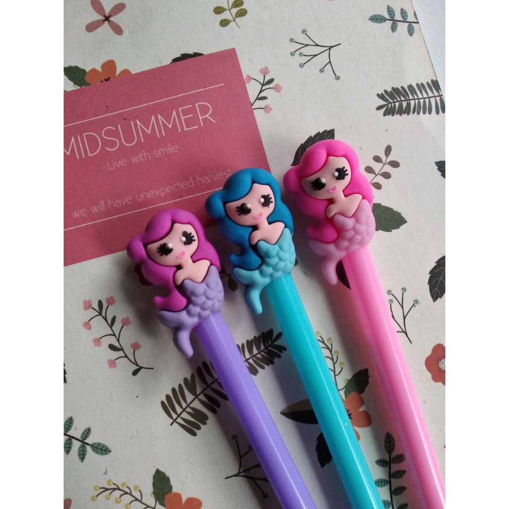 

Pulpen Karakter Mermaid