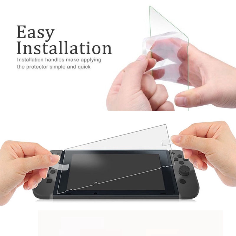 2Pcs Pelindung Layar Tempered Glass Premium untuk Nintendo Switch 2017