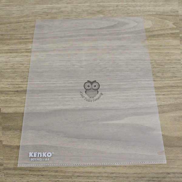 

Map A4 Transparan Clear Sleeves KENKO bentuk L
