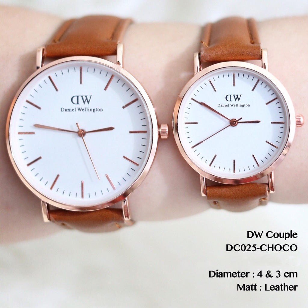 Jam tangan Couple FLASH SALE termurah harga SATUAN free baterai cadangan DC025