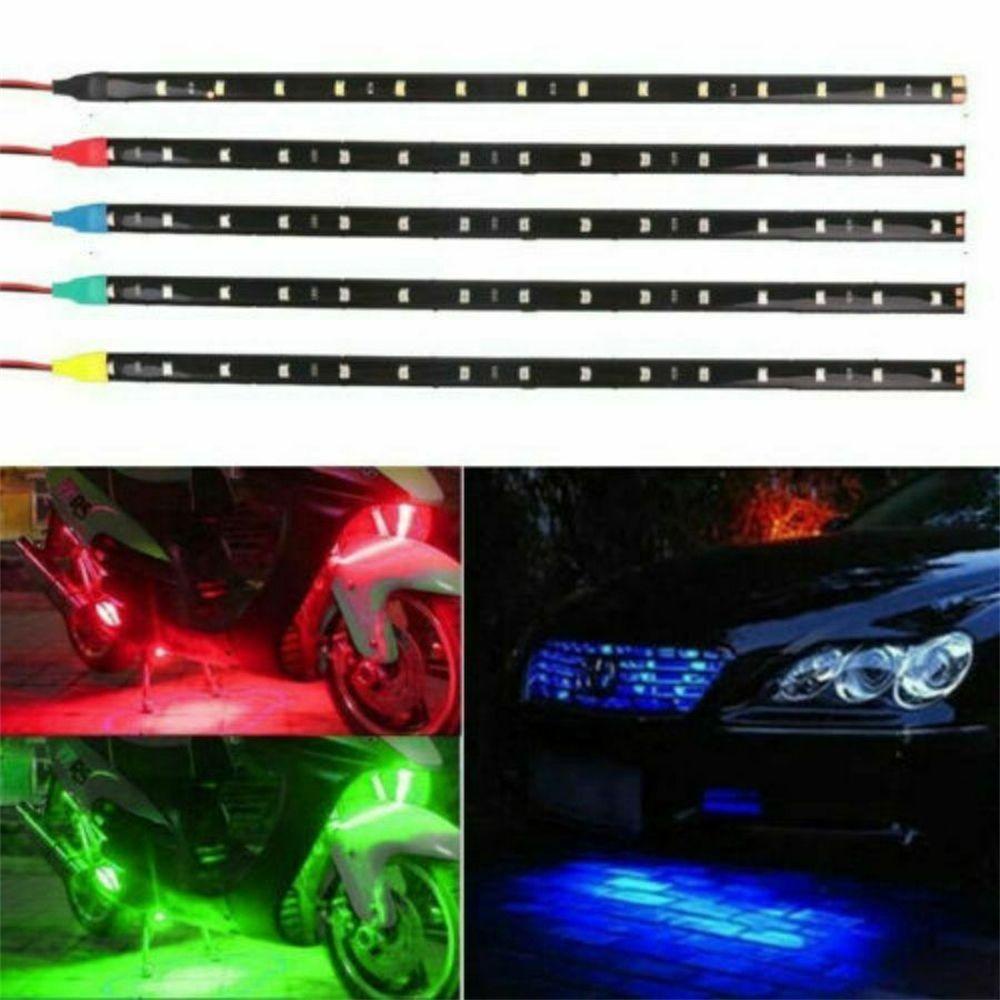 Populer Lampu LED Strip Mobil Waterproof2835Lampu Strip Light Bar Aksesoris Otomatis DC12V LED Strip