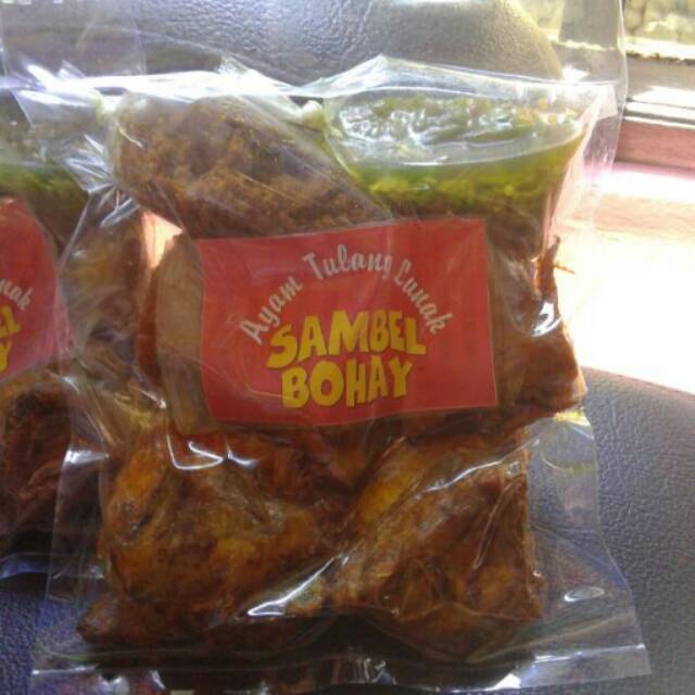 

Ayam tulang lunak frozen sambel bohay