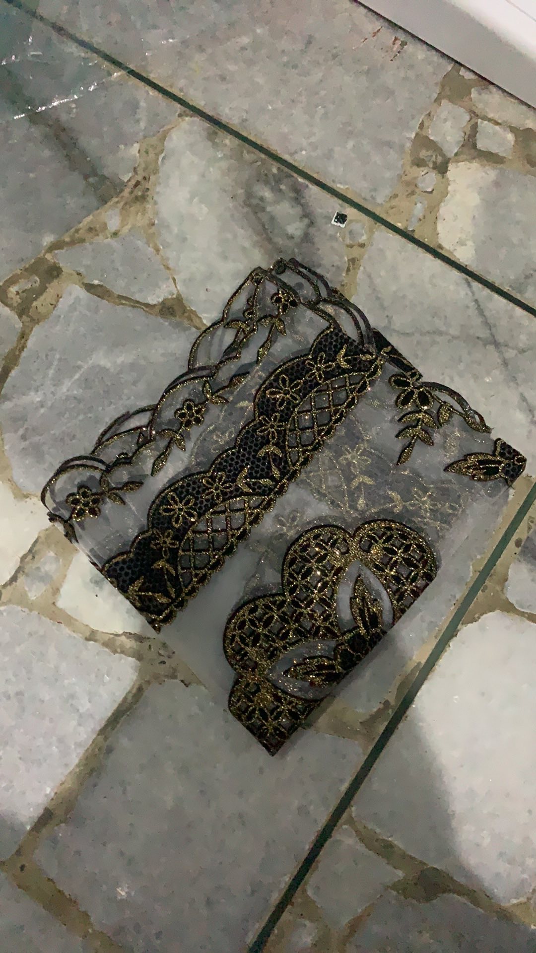 Taplak Meja Dubai  Ukuran 40×90cm