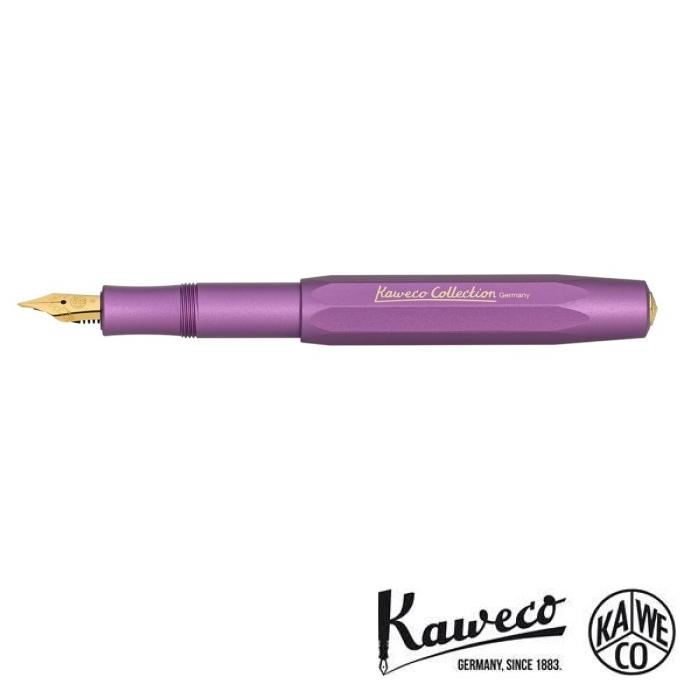 

KAWECO Sport AL Collection Fountain Pen - Vibrant Violet, Extra Fine
