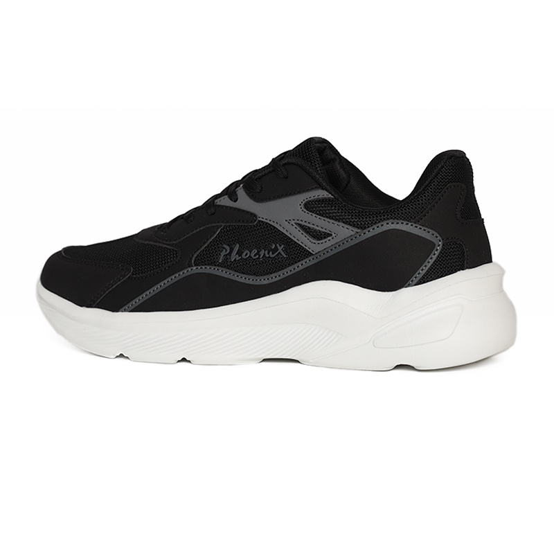 Phoenix Hadji Sepatu Sneakers Pria - Black