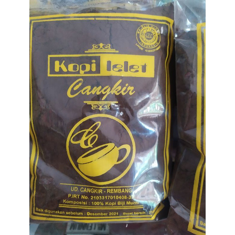 

Kopi Lelet Cap Cangkir asli Rembang