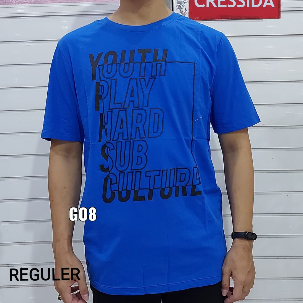 BB GO8 CRESSIDA KAOS REGULER Kaos Cowok Lengan Pendek 100% Original