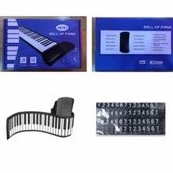 Roll Up Piano/Piano Lipat portabel/Electric Keyboard Portable