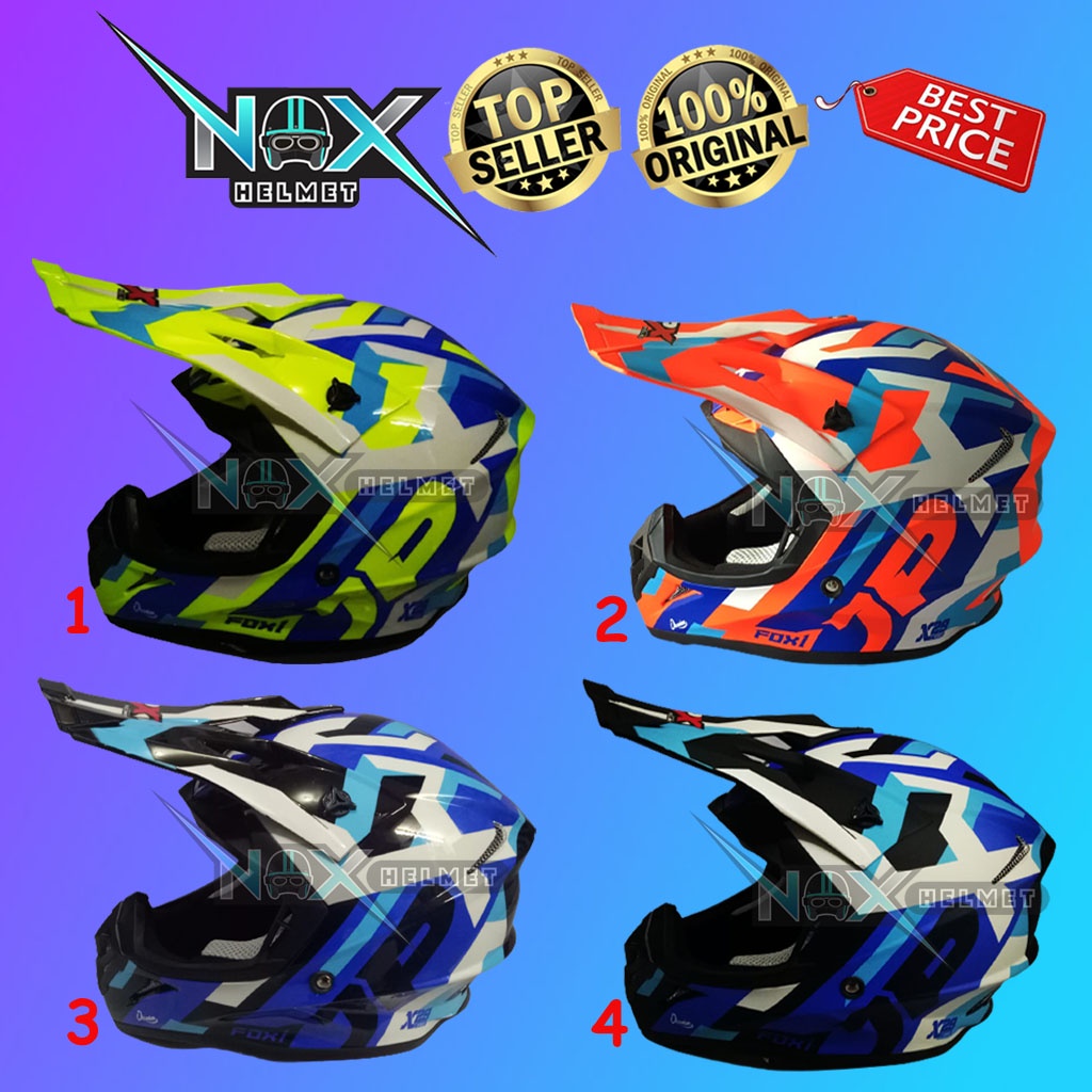Helm Cross JPX X29 Oksonium (Ongkir 2kg)