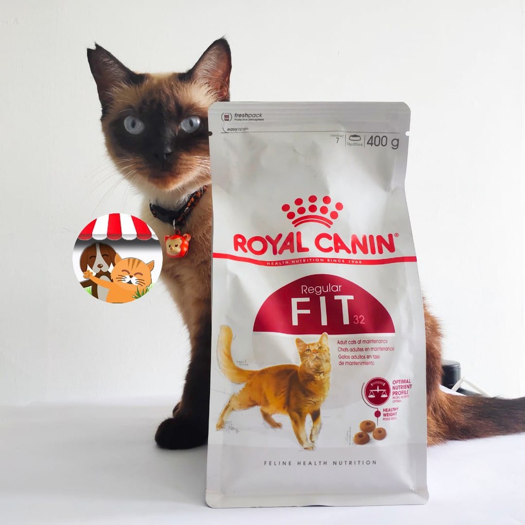Royal Canin Fit 32 - Makanan Kucing Dewasa - 400 gram