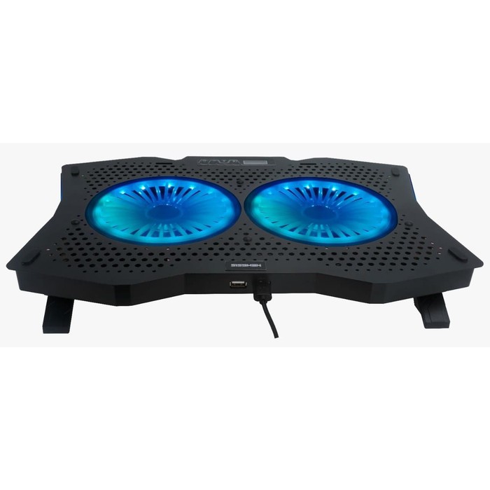 CoolingPad NYK X-6 Thunderstorm RGB - Cooling Pad NYK X6 Thunderstrom 2 Fan