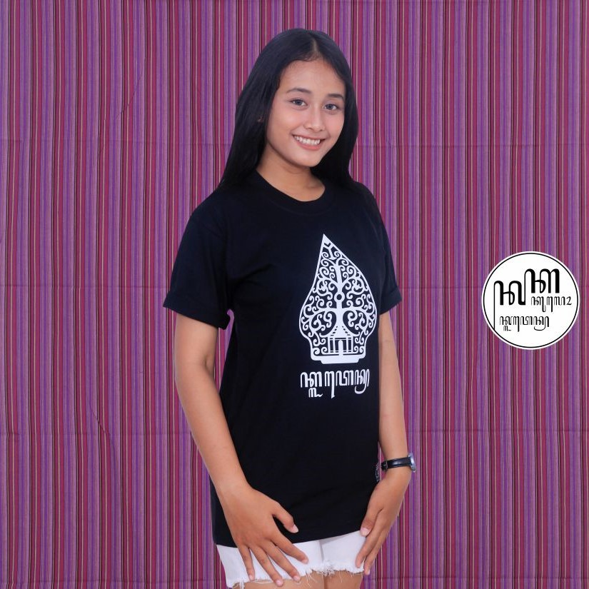 Kulo Klaten T-Shirt - TS028 Gunungan Klaten Aksara Jawa