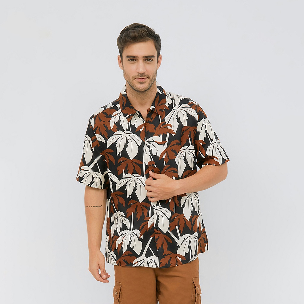 JOY SHADE  Men Kemeja Tangan Pendek AUTUM Shirt by H&amp;M