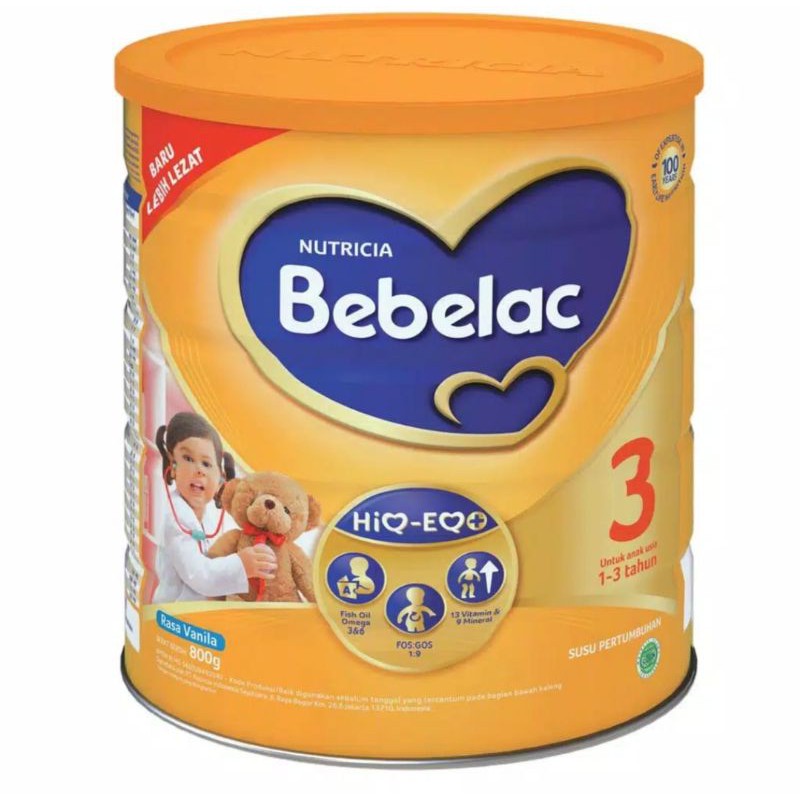 susu Bebelac 3 800 gram vanila