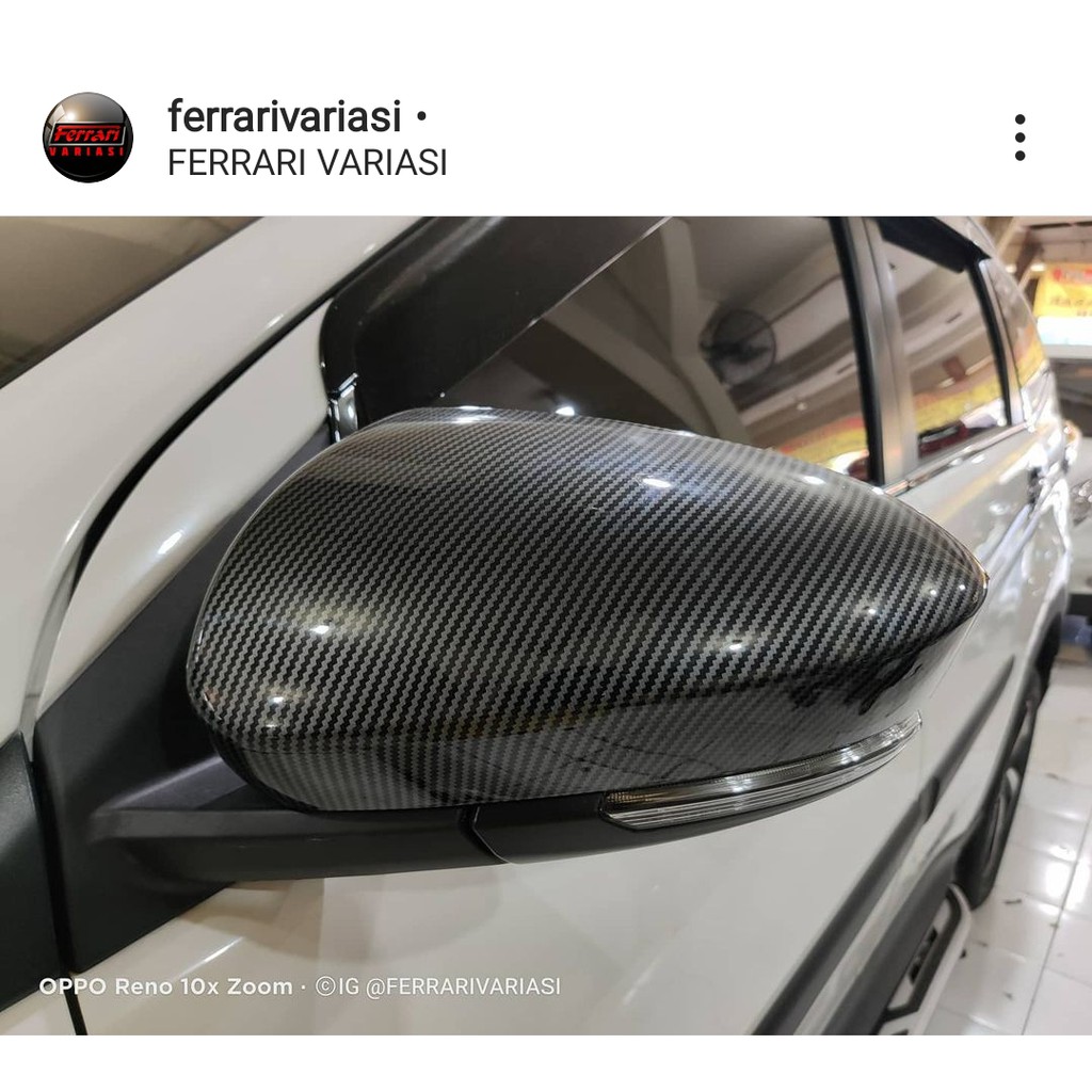 Cover spion mobil Toyota Raize / Rocky  Ferrari Variasi