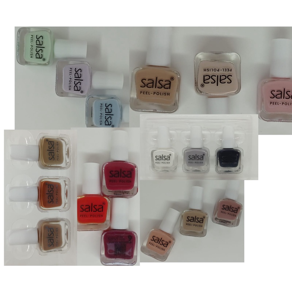 Salsa Kutek Peel Polish (PERBOX isi 3pcs) 10 ML