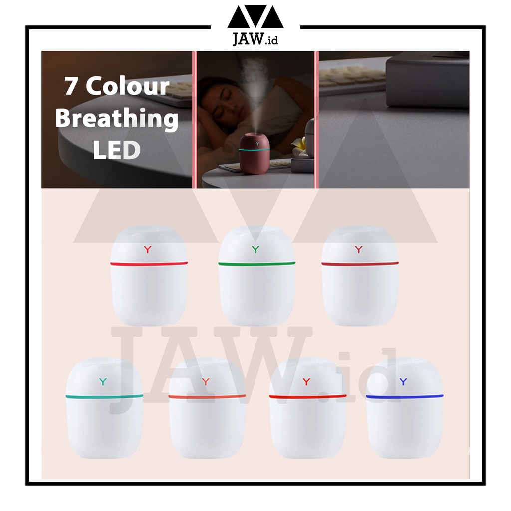 JAW.ID Mini Portable Egg Humidifier Diffuser USB MINI air Purifier Oil Diffuser