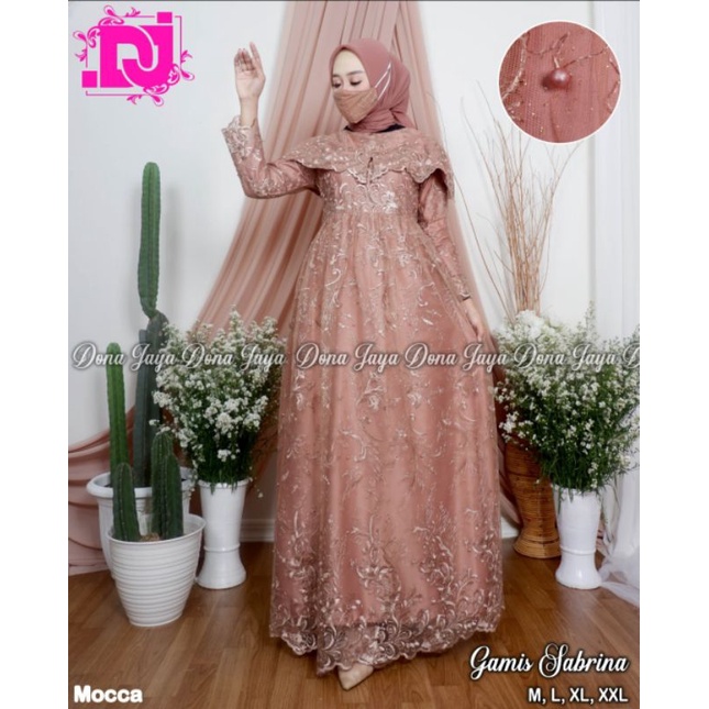 REAL PICT GAMIS PELANGI JAYA / gamis lebaran / gamis modern / gamis terbaru / kebaya modern / dress 