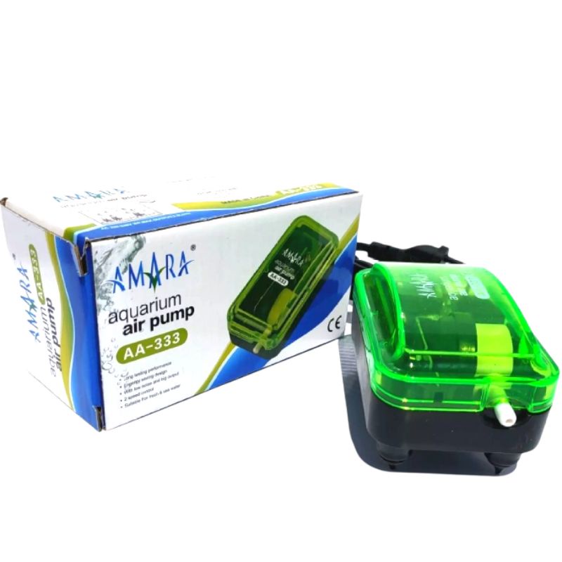 AMARA AA 333 MESIN AERATOR POMPA GELEMBUNG UDARA 1 LUBANG