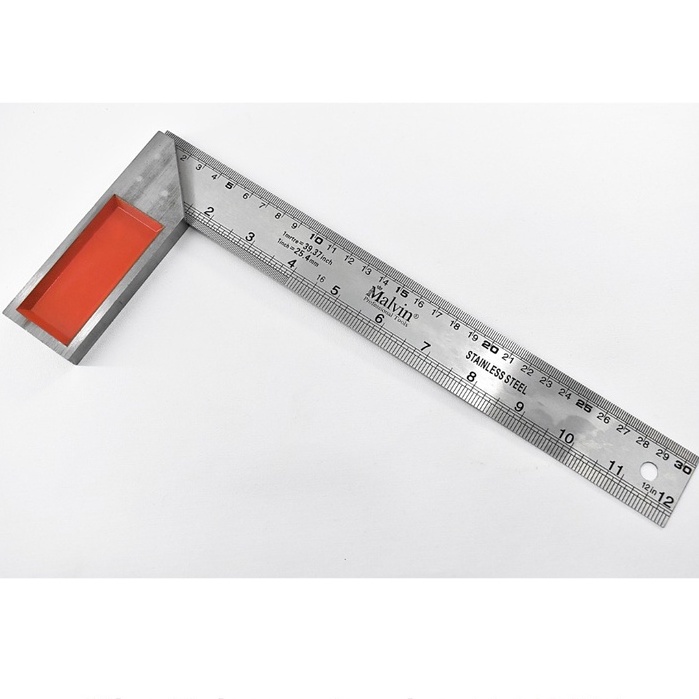 SIKU TUKANG RRT /  PENGGARIS SIKU TUKANG TEBAL JUMBO / PENGGARIS TUKANG BESI / GARISAN PENGGARIS SIKU BESI TUKANG 10&quot; 12&quot;