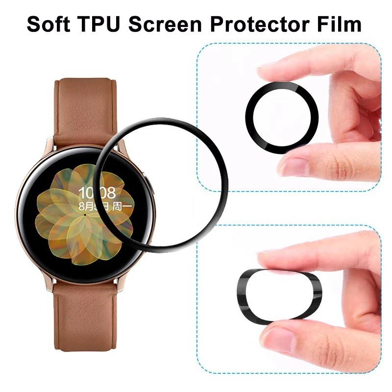 ANTI GORES SCREEN PROTECTOR TEMPERED SAMSUNG GALAXY WATCH ACTIVE 2