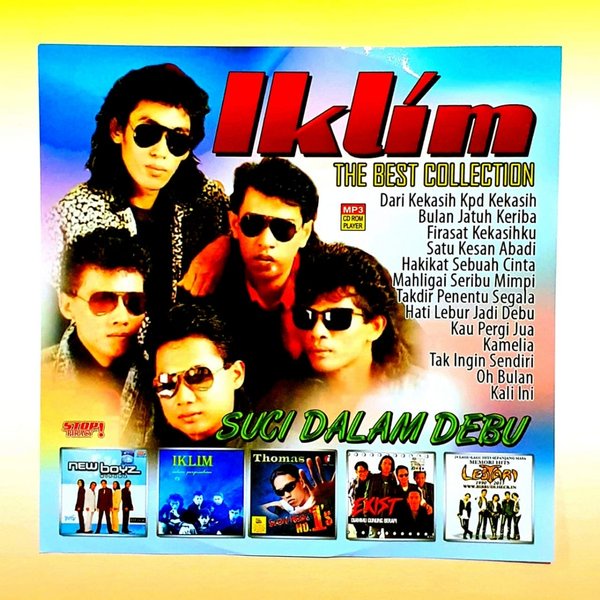 KASET CD MP3 LAGU POP MALAYSIA - KASET CD MP3 LAGU IKLIM - KASET CD MP3 SLOW ROCK MALAYSIA UKS - KAS