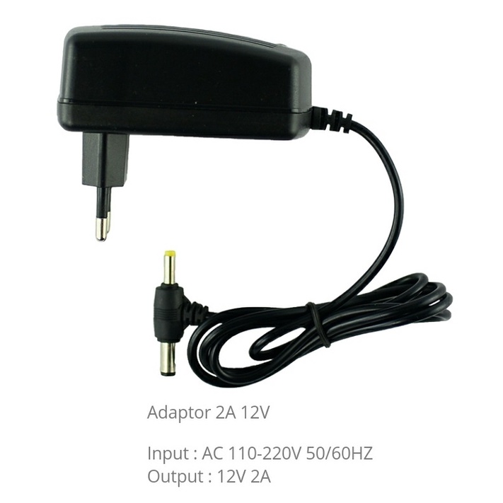 Adaptor 2A 12V Switching Jack T Visero