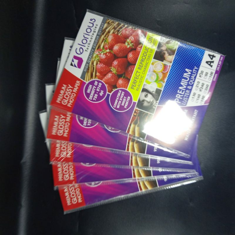Photo paper glorious premium 210 gsm