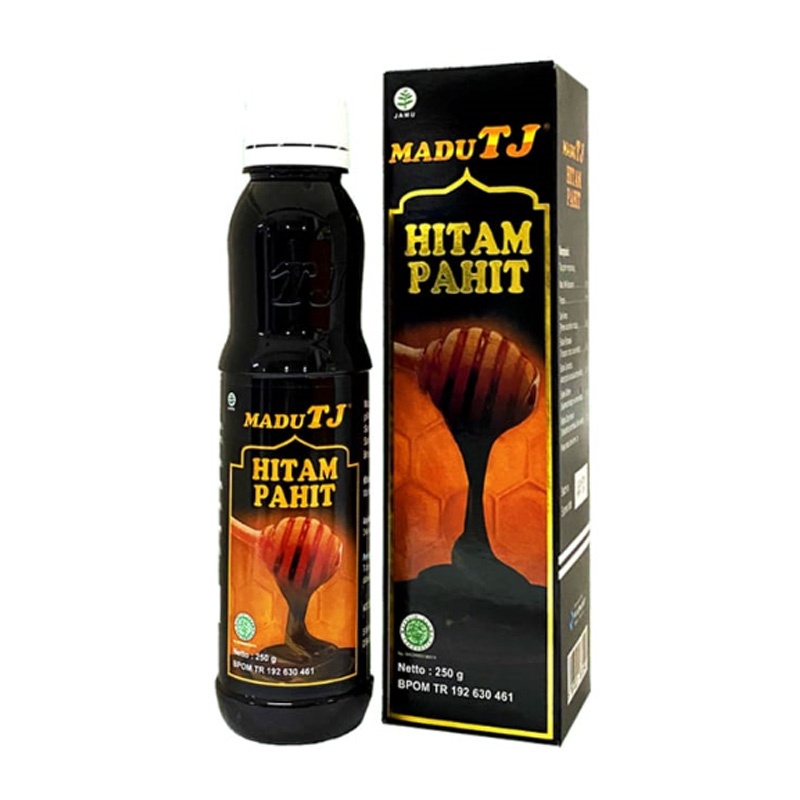 MADU TJ HITAM PAHIT 250 GR Madu Kesehatan ORIGINAL-BPOM