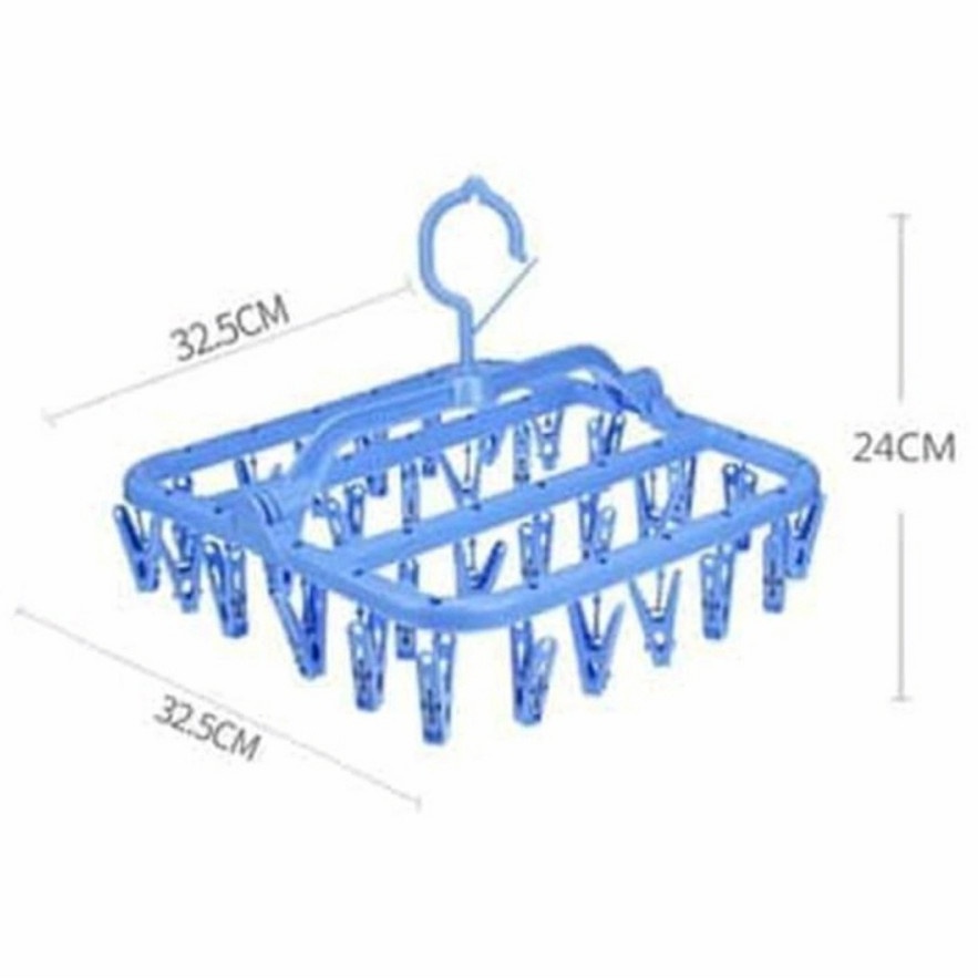Gantungan Jemuran Serbaguna 32 Jepit