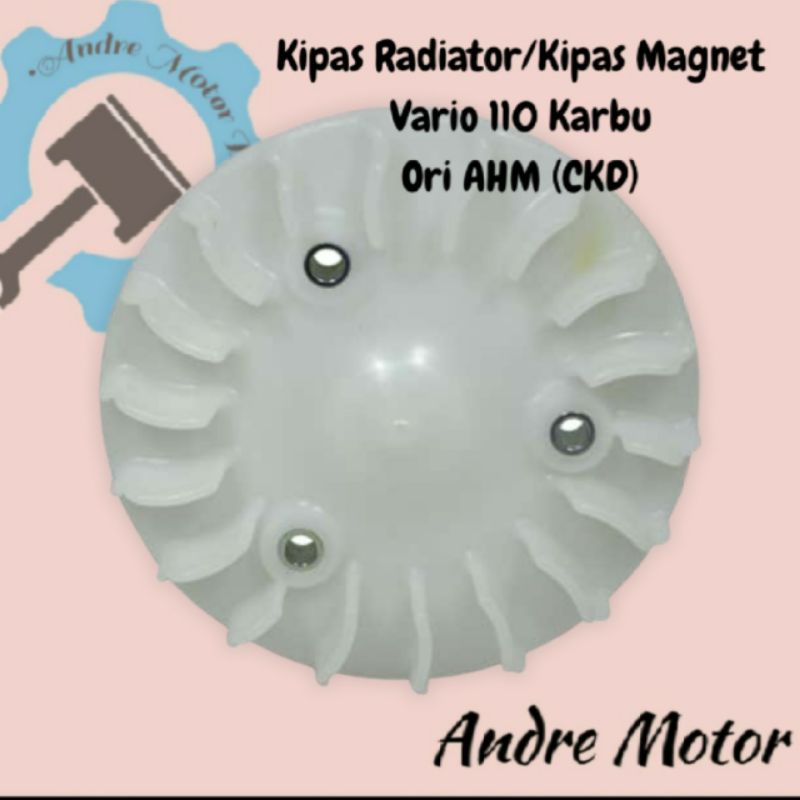 Kipas Radiator/Kipas Magnet Vario 110 Karbu Lokal